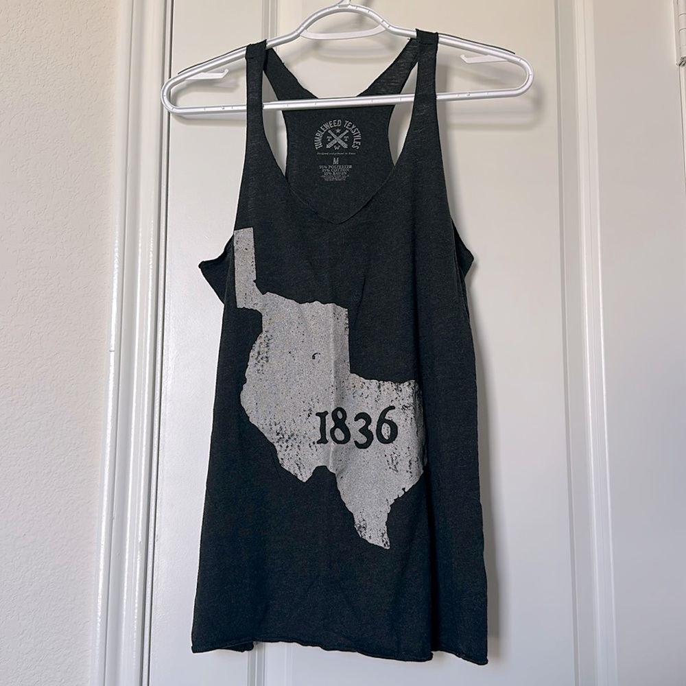 Tumbleweed Texstyles Texas 1836 Racerback Tank